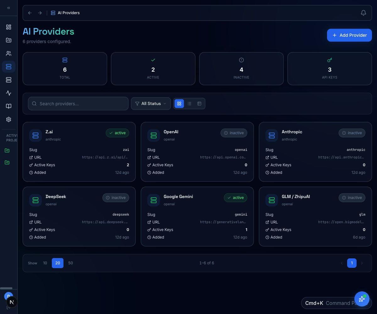 Pluggable models, no vendor lock‑in